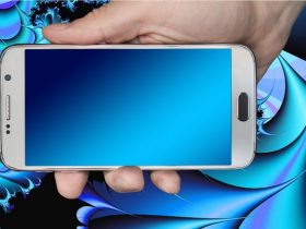 olhos da luz azul do celular